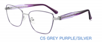Gafas Ópticas de Metal de Nuevo Diseño para Mujer, Monturas de Gafas con Forma de Ojo de Gato, Forma de Diamante, Estilo Lujoso, Disponibles en Stock