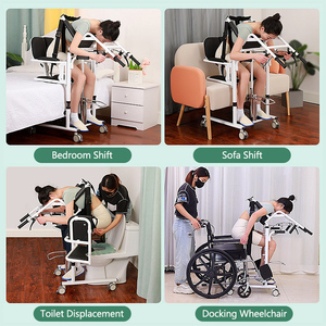 Chaise de transfert hydraulique multifonctionnelle pour la sécurité à domicile et la mobilité des personnes paralysées ou handicapées - Product Image 5