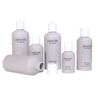 Distributeurs de savon liquide en plastique HDPE pour emballages de soins de la peau, nettoyants pour le visage, cosmétiques, shampoings