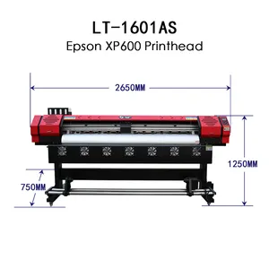 Letop-impresora de inyección de tinta Digital, máquina de impresión de i3200-E1 de 1,6 m, 1,9 m