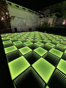 Luce bianca portatile Pixel LED tenda DJ Disco faretti IP65 Rating DMX512 di controllo per spettacoli di scena matrimoni feste - Product Image 6