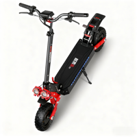 Trottinettes électriques en alliage d'aluminium directes d'usine, étanches, vitesse maximale 65 km/h, capacité maximale 150 kg, pliables, double moteur, lithium