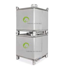 טנק נירוסטה stackable ibc טנק 500l 2000l 2000l טנק עם ז בישול למכירה - Product Image 1