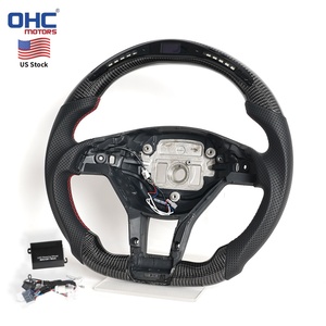 Volant LED authentique pour Mercedes-Benz AMG C63 W204 A45 CLA45 W212 W213 Classe <span class=keywords><strong>A</strong></span> C CLA E SL SLK 2013-2014 - Expédition depuis l'entrepôt américain - Product Image 1