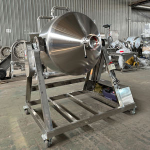 Máquina mezcladora de polvo de tambor de capacidad personalizada Mezclador de materiales de acero inoxidable 304 - Product Image 2