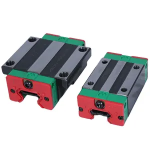 HIWIN Linear guide slider bearing CNC machine tool parts HGH/HGW20/25 Linear guide with guide slider