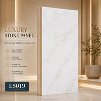 Panneaux muraux en contreplaqué de bouleau de haute qualité 18 mm, texture pierre luxueuse, design esthétique pour résidences et villas haut de gamme