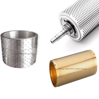 Rouleaux épinglés à l'aiguille, rouleaux à pointes pour film plastique, tissus non tissés perforant des trous