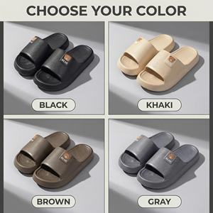 Pantuflas Deportivas para Hombre, Diseño Evergreen, Punta Abierta, EVA Antideslizante, Transpirables, Impermeables y Acolchadas, para Interiores y Exteriores - Product Image 6