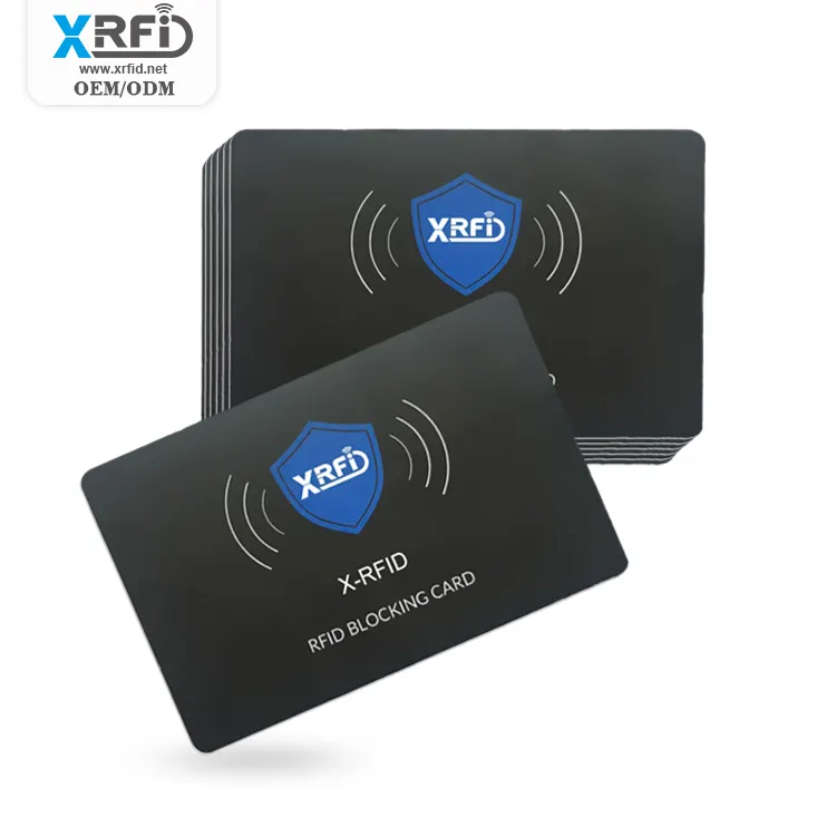 Wholesale anti-scanning blocking card rfid credit bank card protection rfid blocking card