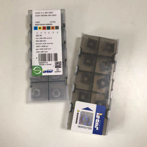 Plaquettes en carbure Iscar CCMT 3-1-SM IC907, outil de tournage externe pour tour CNC, garantie de 3 ans, revêtement PVD/CVD/PCD - Product Image 5