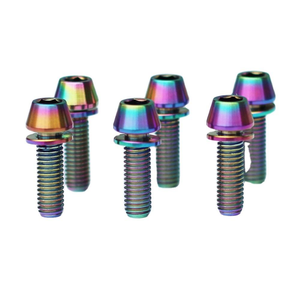 Titan côn đầu Bolt Anodized hình nón đầu Hex ổ cắm vít cho xe đạp leo núi đường xe đạp - Product Image 6