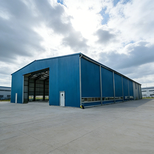 Kostengünstige Leichtstahlkonstruktion Vorgefertigtes Lagerhaus Maßgeschneidertes Design Werkstatt und Industriehalle mit Metallkonstruktion - Product Image 3