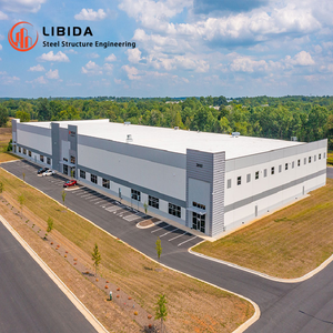 Service Tout-en-Un Bâtiment Métallique 20x40 / 40x60 / 50x100 - Structure en Acier Entrepôt <span class=keywords><strong>de</strong></span> 1000 Mètres Carrés Grange Préfabriquée - Product Image 2