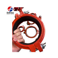 Tuyaux de lutte contre l'incendie FM UL Système de protection contre l'incendie Système de gicleurs en fonte ductile Raccord flexible rigide rainuré