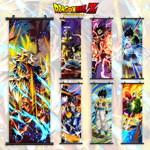 2325 Designs Haute Qualité 70*25cm Taille Anime Dragoned <span class=keywords><strong>Ball</strong></span> <span class=keywords><strong>Z</strong></span> Super Goku Vegeta <span class=keywords><strong>Cell</strong></span> Trunks Affiches Suspendues - Product Image 3