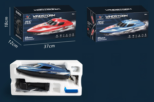 <span class=keywords><strong>Bateau</strong></span> RC haute vitesse HJ823 25KM/h 2.4G Étanche Anti-collision 4 Canaux Télécommandé Modèle de <span class=keywords><strong>Bateau</strong></span> Électrique Lumières LED Vente Chaude 2026 - Product Image 4