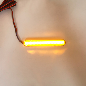 ADT 24 LED Bande lumineuse de clignotants pour moto, mini séquentielle, ambre rouge, DRL, feu stop, clignotant arrière, universelle - Product Image 6