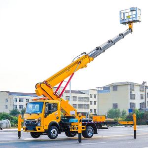 Vehículo Aéreo de Trabajo con Brazo Recto de Cinco Secciones Dongfeng de 28m, Elevador para Mantenimiento Municipal, Venta Directa de Fábrica - Product Image 5
