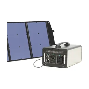 Latest 1000W Solar Power Station Energy Storage Battery UA1000 Outdoor Activities Solar Generator Electricity Supply