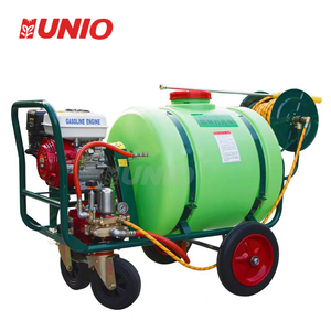 Chariot agricole 160L, <span class=keywords><strong>pulvérisateur</strong></span> <span class=keywords><strong>électrique</strong></span> à batterie à pousser à la main <span class=keywords><strong>sur</strong></span> roues - Product Image 1