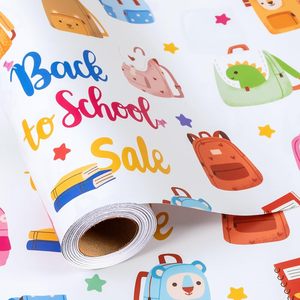 Rollo de Papel de Regalo Personalizado de 80 Gramos con Logotipo e Imagen Impresos, Papel de Embalaje para Regalos de Regreso a Clases - Product Image 3
