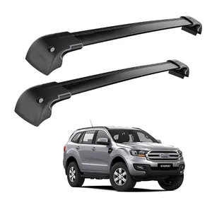 Off Road 4x4 Accessories Aluminum Alloy Car Hard Top Cross Bar Universal Roof Rack for Ford Everest Ranger T6 T7 T8 Raptor F150