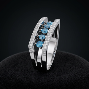 Anillo de diamante cultivado en laboratorio personalizado, certificado por IGI, anillo de compromiso con diamante flotante para fabricantes de joyería - Product Image 3