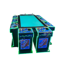 Table de jeu de pêche détachable 65 pouces pour 10 joueurs, personnalisée en stock par l'usine Qianmen, pour machine de jeu d'arcade IGS Vgame