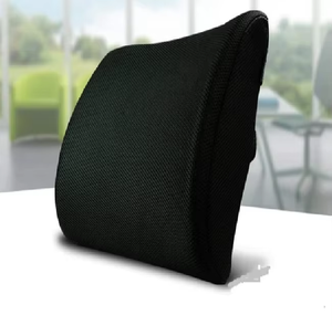 Oreiller en mousse à mémoire de forme de qualité supérieure, noir, avec soutien pour le cou, le dos et les épaules, confort doux et ferme - Product Image 3