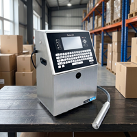 Nueva Impresora de Etiquetas de Inyección de Tinta Digital de Alta Capacidad de Producción, de 1 a 5 Líneas, para Caracteres Pequeños, para Envasado de Alimentos, Bolsas de Plástico y Cartón