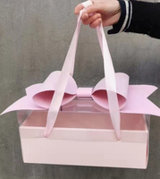 Boîtes à fleurs pour cadeau, anniversaire, Saint-Valentin, emballage de roses, boîte à fleurs de luxe avec nœud et tiroir