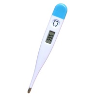 Thermomètre numérique pour l'eau, lecture précise de la température orale et axillaire, alerte de fièvre, thermomètres pour le bain des bébés