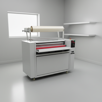 Nouvelle machine à plastifier électrique HY 950 mm semi-automatique 1800 W 0-7 m/min pour la protection de surface après le post-traitement des boîtes