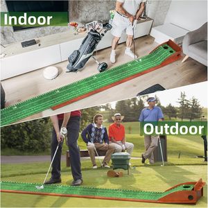 Tapete de Práctica de Golf para Interiores y Exteriores con Retorno Automático de Pelotas, Tapete de Golf, Regalos para el Hogar - Product Image 4