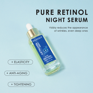 Suero de Retinol Ordinario al por Mayor, Antienvejecimiento, Antiarrugas, Cuidado Facial de la Piel, Suero de Retinol Vegano con Ácido Hialurónico y Colágeno - Product Image 2