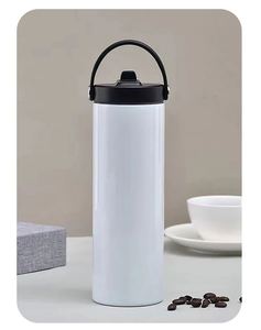 Sublimation Blanks Tumblers 20oz Sublimation Blank Sports Water Bottle with Straw Lid Sublimation Tumblers - Product Image 3