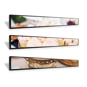 23.1 Inch Long Strip Edge Display Frame Suppliers Advertising Display Digital Signage And Displays For Indoor