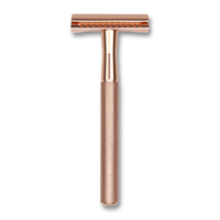 Rasoir professionnel à double lame avec cartouche, rasoir portable pour le visage, système de rasage pour hommes, soins personnels
