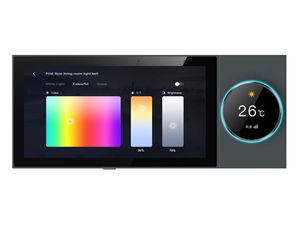 Duomei nhà thông minh hệ thống tuya Wifi ZigBee 6-inch màn hình cảm ứng Gateway Glass Knob trung tâm điều khiển bằng giọng nói Thiết bị chuyển mạch max 16A hiện tại - Product Image 5