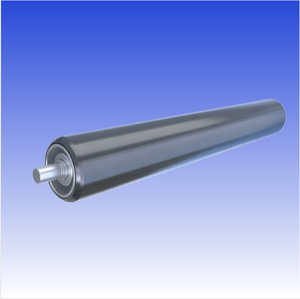 Rouleau de convoyeur à tambour robuste à faible friction pour système logistique industriel d'entrepôt, rouleau à roulement à billes en acier - Product Image 2