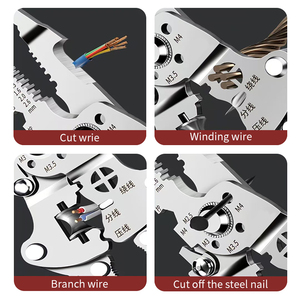 Nouveau design 10 en 1 pinces à dénuder pliantes multifonctionnelles pour électriciens pour réparation - Product Image 5