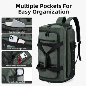 Sac à dos pour skateboard, échantillon gratuit, résistant à l'eau, réfléchissant, réglable, multi-poches, accessoires pour skateboard d'extérieur - Product Image 2