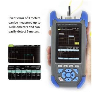 เครื่องทดสอบไฟเบอร์ออปติก OTDR อุปกรณ์ทดสอบไฟเบอร์ออปติกสาย OTDR อั<span class=keywords><strong>จ</strong></span>ฉริยะแบบมีสาย8ฟังก์ชัน - Product Image 4