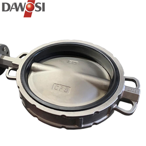 Пневматический дисковый затвор D671 из нержавеющей стали 304, профессиональный производитель дисковых затворов, размеры DN40-450 - Product Image 3