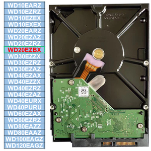 Disque dur WD20EZBX BLUE 2 To SATA 3,5 pouces 7200 tr/min 256 Mo de cache CMR NoTouch Ramp Load compatible Acronis Cloning NCQ Windows 11/10/8.1/7 - Product Image 1