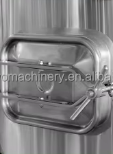 Equipo de cervecería artesanal Microcervecería Sistema de cervecería para cerveza Bebidas Vino Máquinas-Equipo de microcervecería para alcohol - Product Image 4