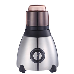 Licuadora Eléctrica Multifuncional de Alta Velocidad con Jarra de Vidrio y Acero Inoxidable, para Smoothies y Alimentos, con Tapas - Product Image 5