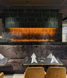 Cheminées <span class=keywords><strong>électrique</strong></span>s décoratives à vapeur 3D de haute qualité atomisant la <span class=keywords><strong>cheminée</strong></span> à vapeur d'eau LED intelligente intégrée - Product Image 4