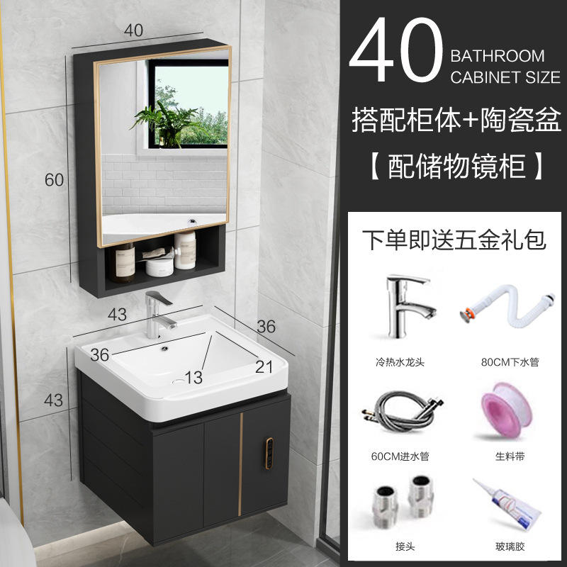 Gabinete blanco del espejo del tablero de la roca de los 70cm